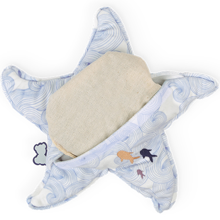 Peluche bouillotte bien-être étoile Petit calme (22 cm) (Kaloo) - Image 3