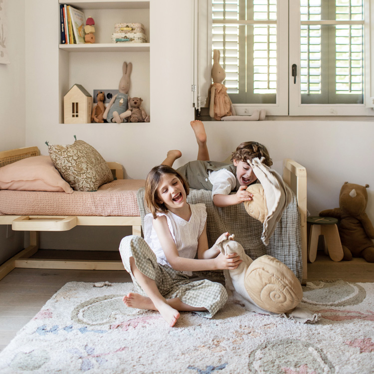 Coussin escargot Lazy Snail (40 x 22 cm) (Lorena Canals) - Image 3