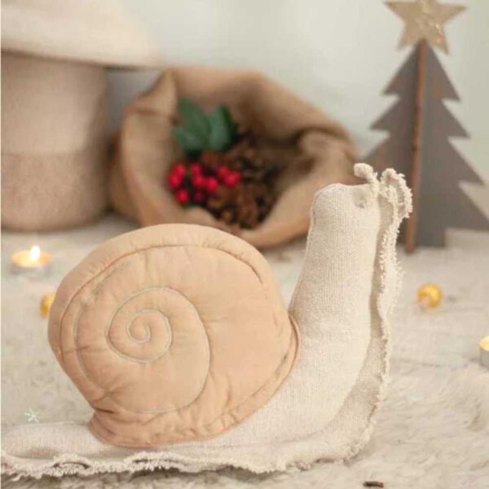 Coussin escargot Lazy Snail (40 x 22 cm) (Lorena Canals) - Image 6