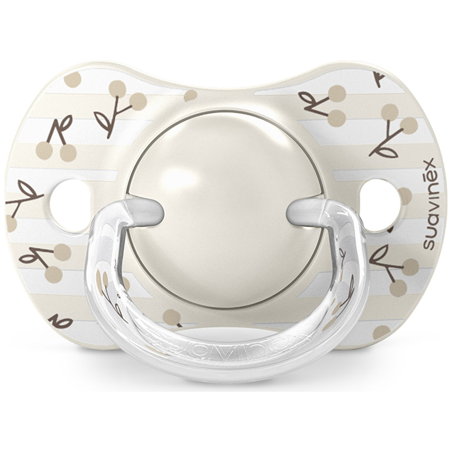 Lot de 2 sucettes symétriques SXPro Birdies Beige (0-6 mois) (Suavinex) - Image 1