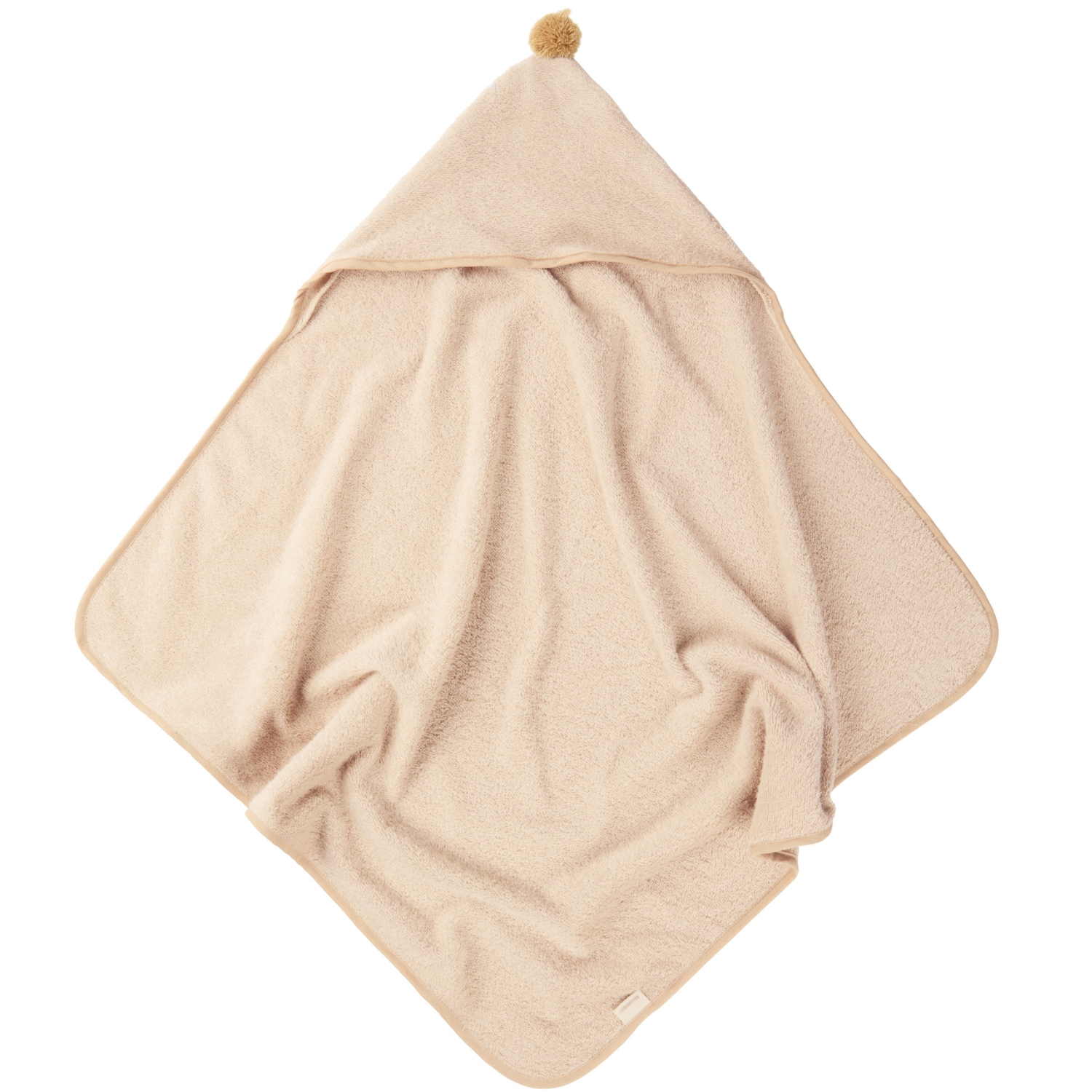 Cape de bain bébé So Cute Latte (73 x 73 cm) (Nobodinoz) - Image 3
