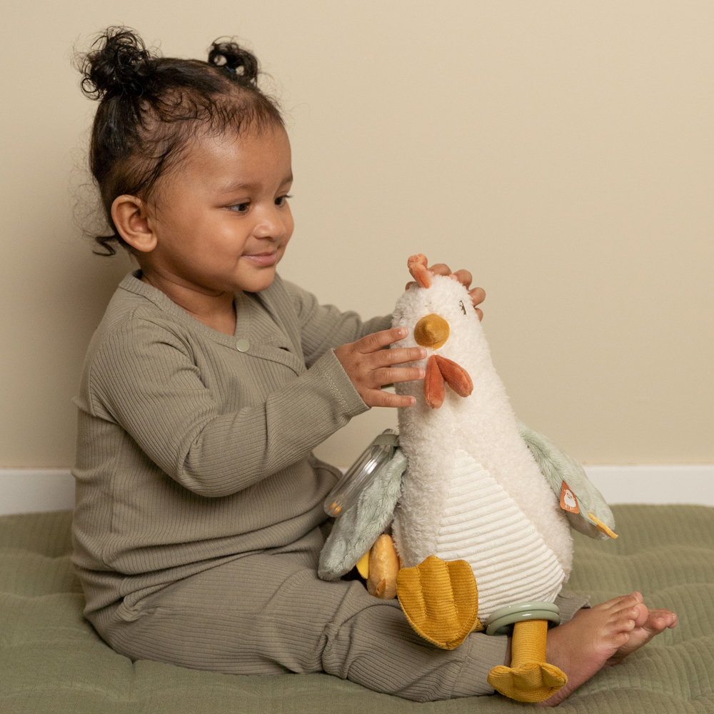 Poule d'activités Little Farm (25 cm) (Little Dutch) - Image 1