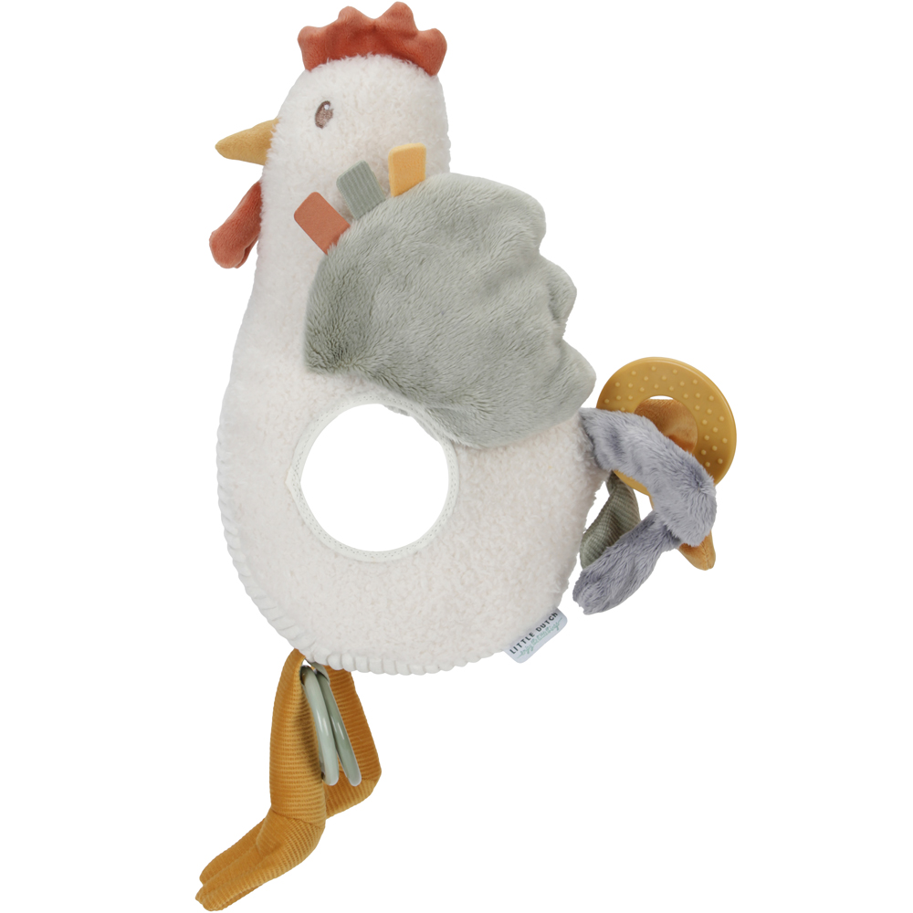 Poule d'activités Little Farm (25 cm) (Little Dutch) - Image 6