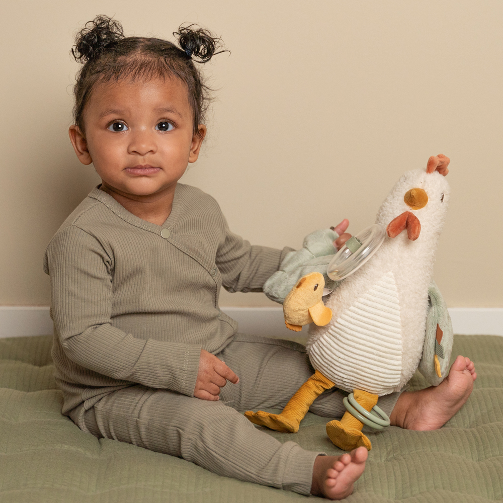 Poule d'activités Little Farm (25 cm) (Little Dutch) - Image 3