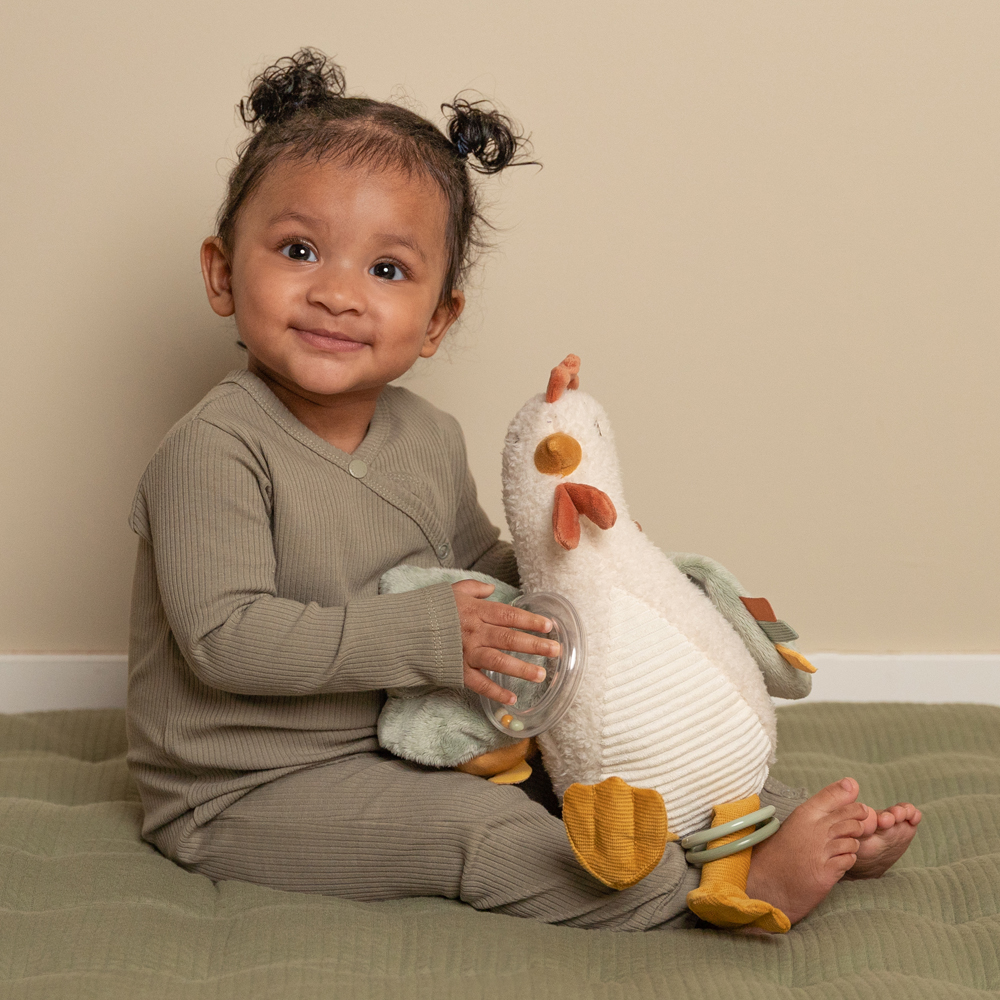 Poule d'activités Little Farm (25 cm) (Little Dutch) - Image 4