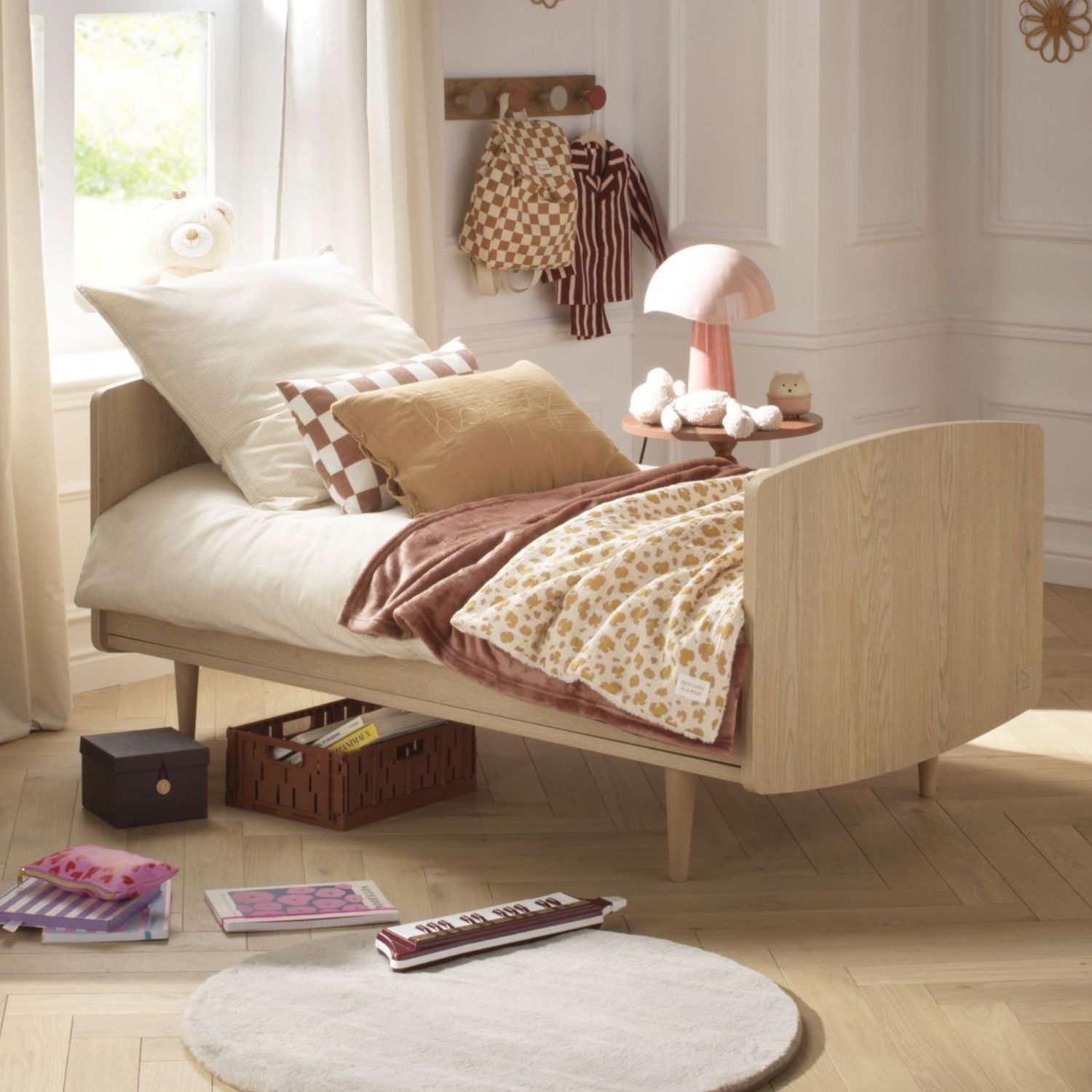 Couverture en gaze de coton Petit Chou (75 x 100 cm) (Sauthon) - Image 2