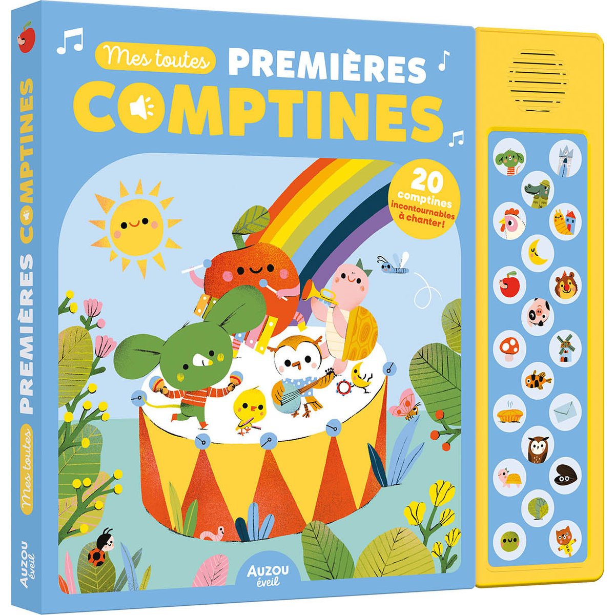 Auzou Editions - Livre sonore Mes toutes premières comptines