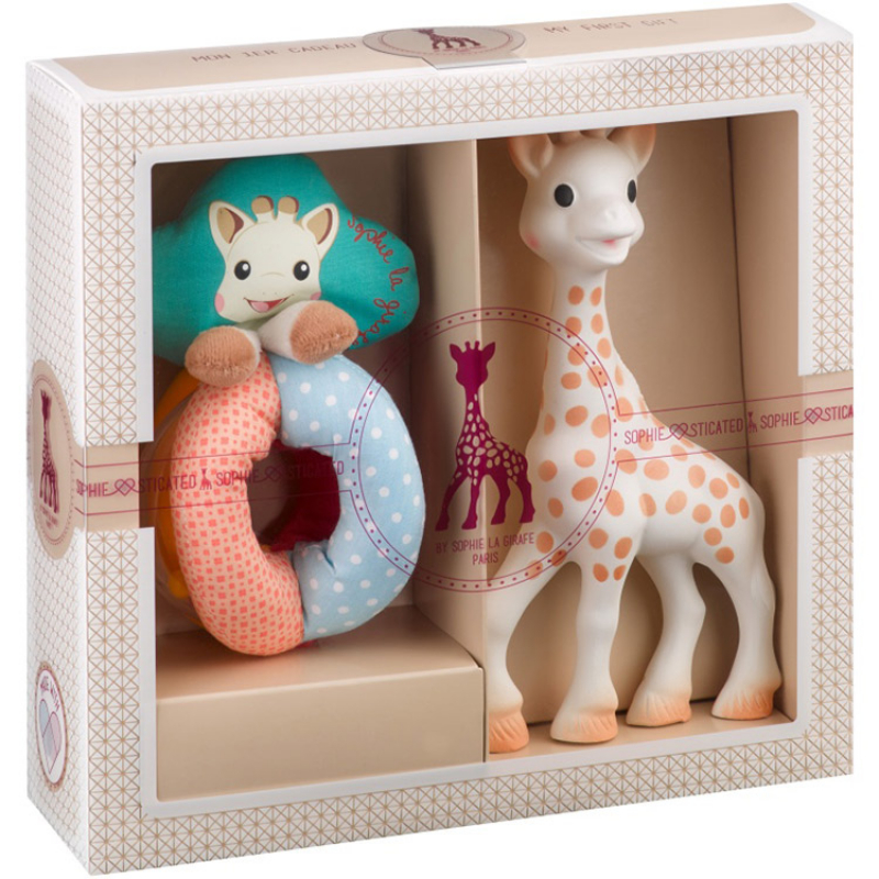 Coffret cadeau Sophiesticated 2 hochets (Sophie la girafe) - Image 5