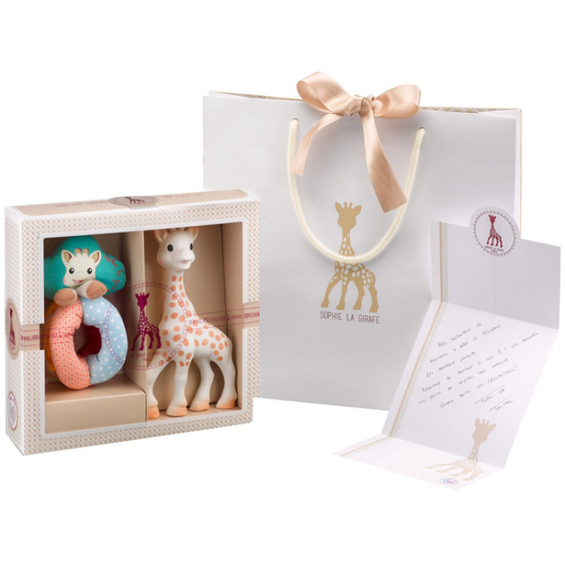 Coffret cadeau Sophiesticated 2 hochets (Sophie la girafe) - Image 6