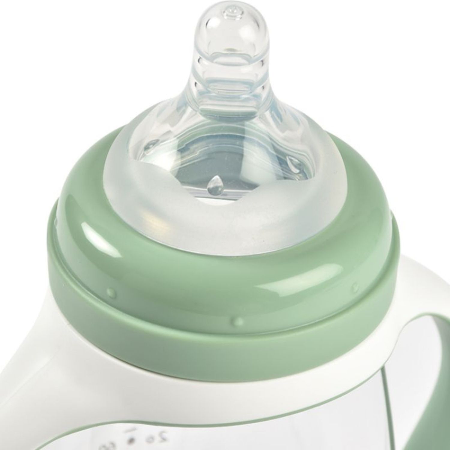 Biberon d'apprentissage 2 en 1 vert sauge (210 ml) (Béaba) - Image 6