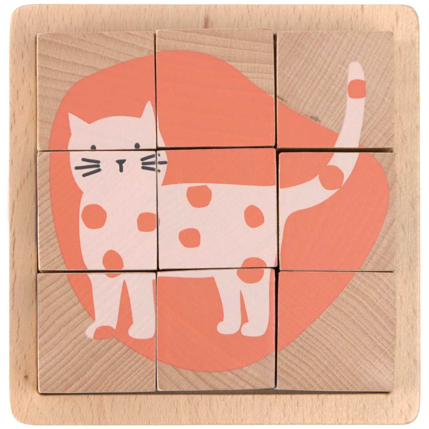 Cube Puzzle en bois Little Mateys (Lassig) - Image 5