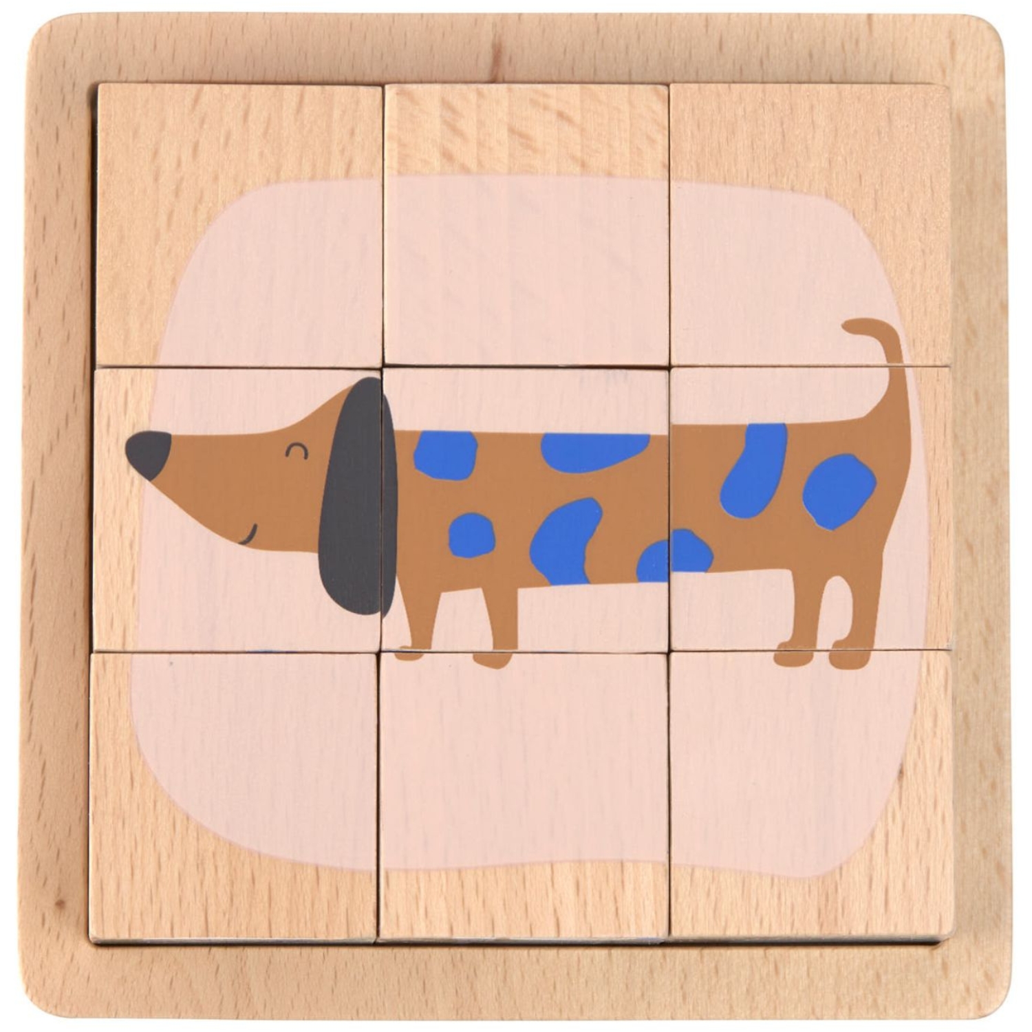 Cube Puzzle en bois Little Mateys (Lassig) - Image 7