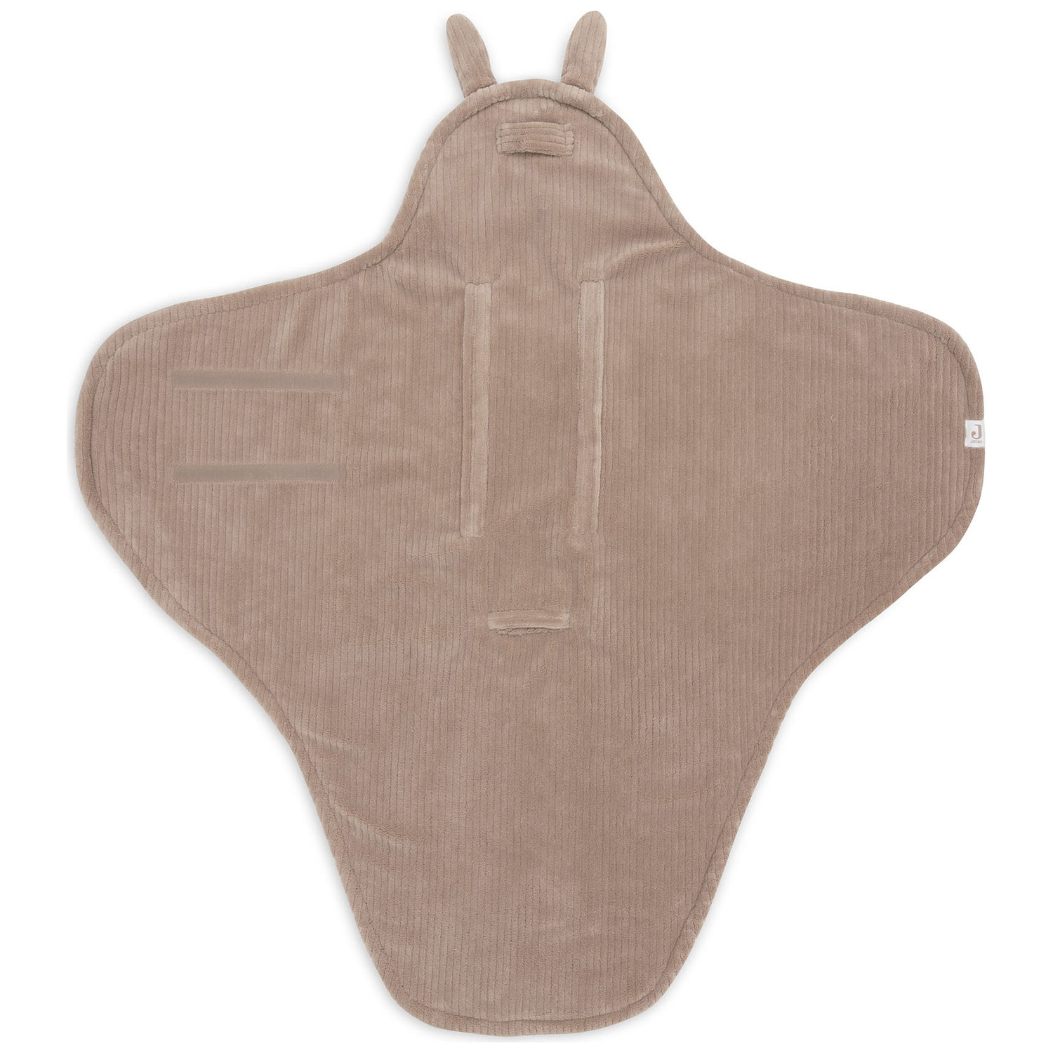 Couverture nomade Bunny Cloudy Rib Milky Coffee (Jollein) - Image 6