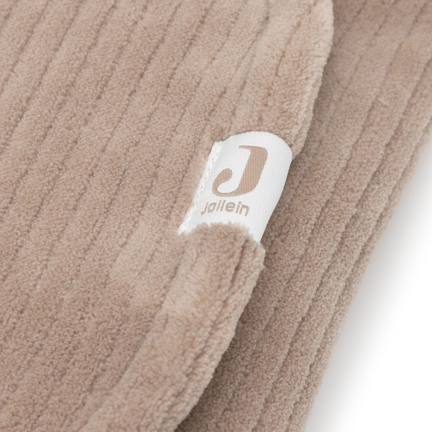 Couverture nomade Bunny Cloudy Rib Milky Coffee (Jollein) - Image 8