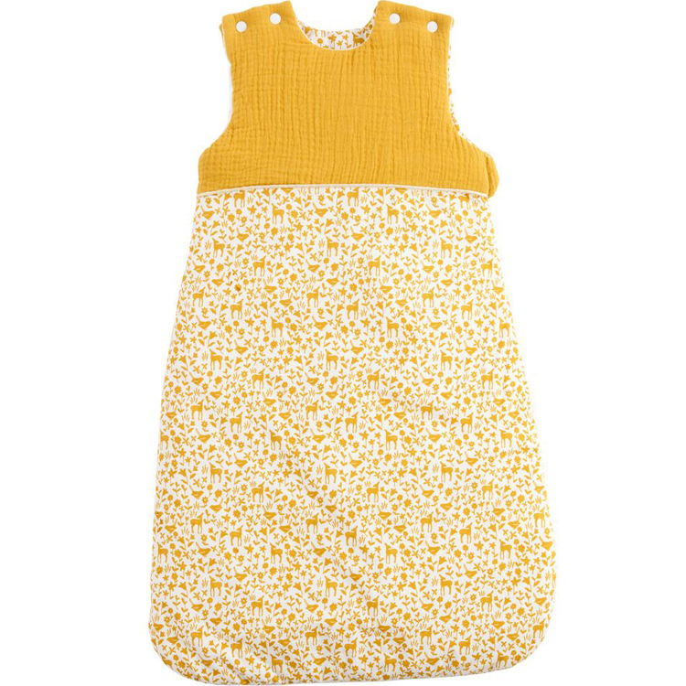 Gigoteuse en coton jaune topaze Promenons-nous TOG 3 (0-6 mois) (Sauthon) - Couverture