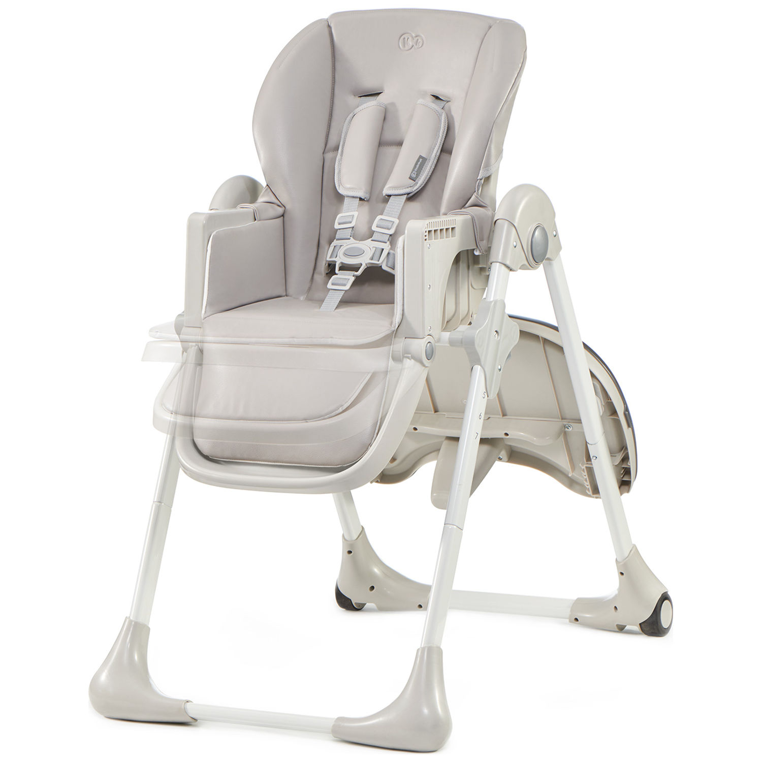 Chaise haute Yummy Grey (Kinderkraft) - Image 2