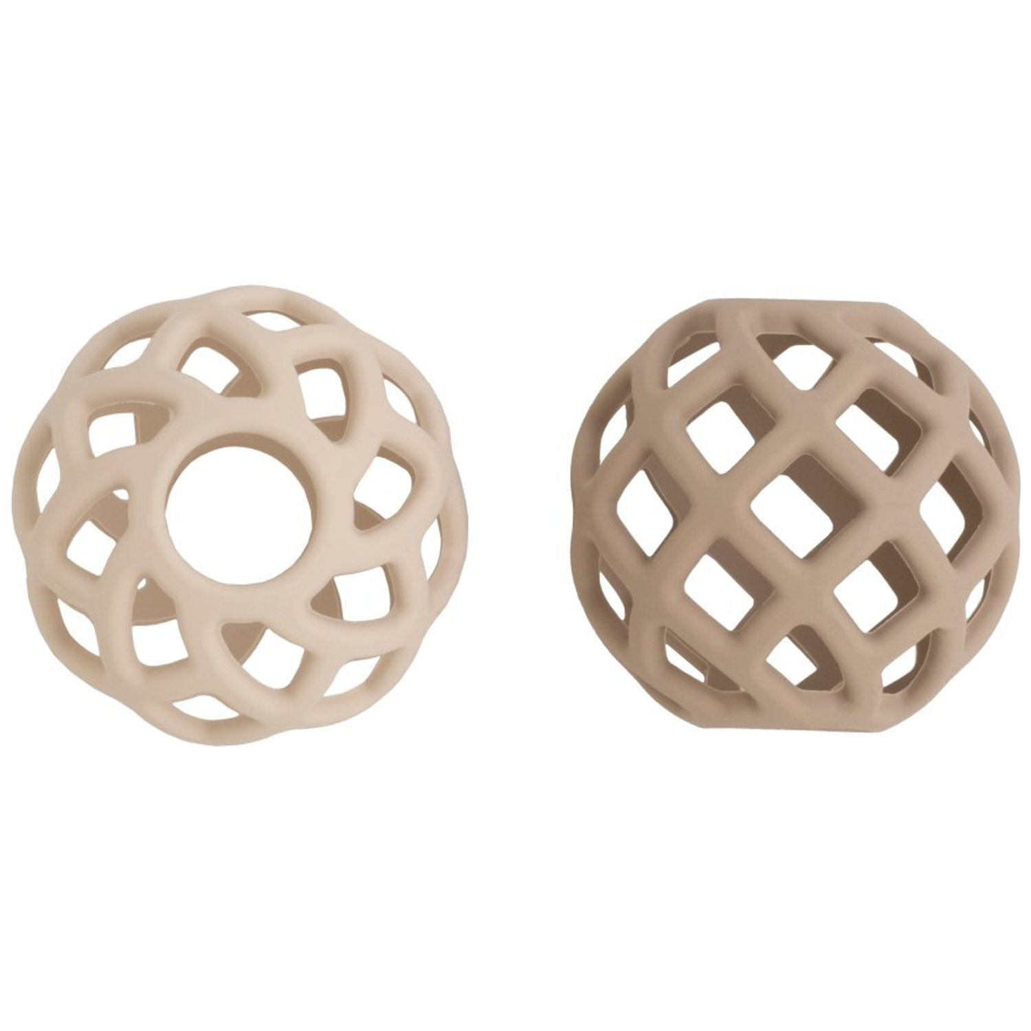 Baby's Only - Lot de 2 balles de préhension Clay-Warm Linen