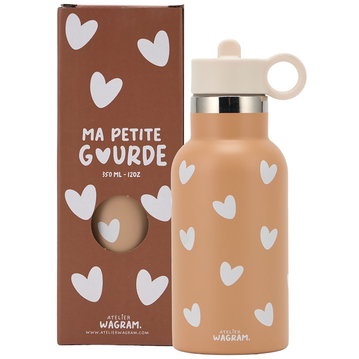 Gourde isotherme Nougat (350 ml) (Atelier Wagram) - Image 1
