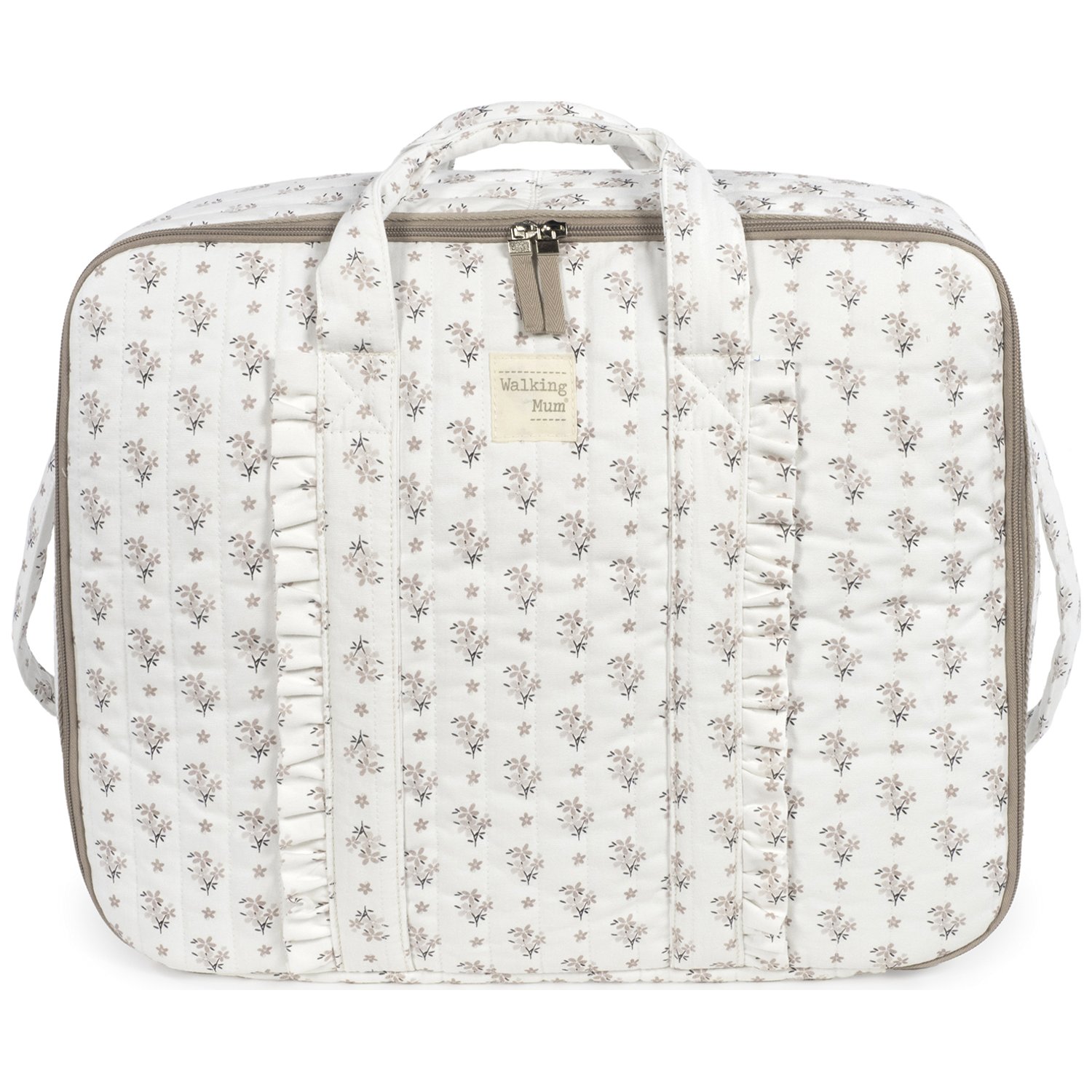 Valise de maternité Botton Fleurs