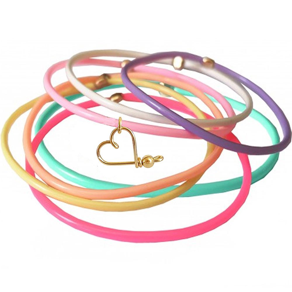 Bracelet semainier Lovely Summer goldfilled jaune (Padam Padam) - Couverture