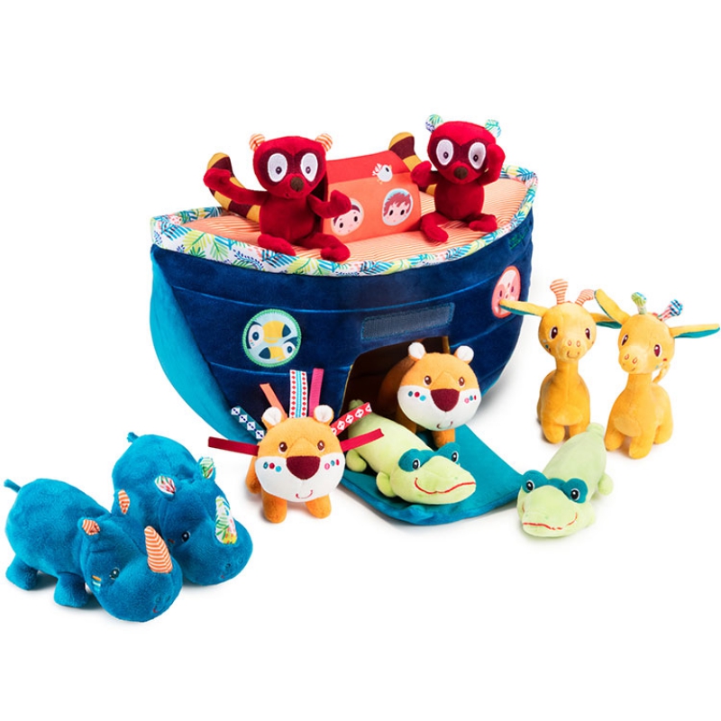 Peluche d'activités Ma première arche de Noé (Lilliputiens) - Image 1