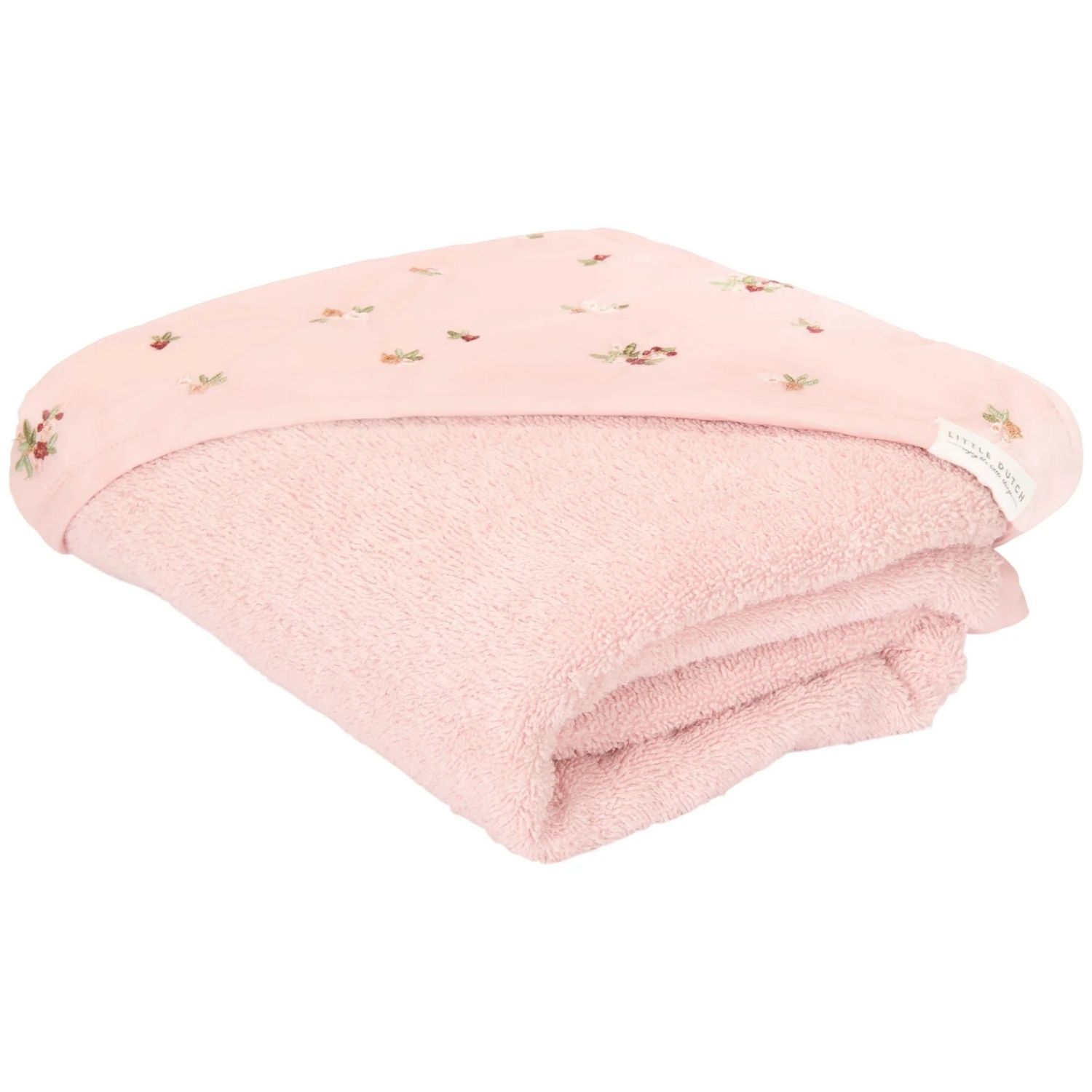Cape de bain brodée Blossom (75 x 75 cm) (Little Dutch) - Image 1