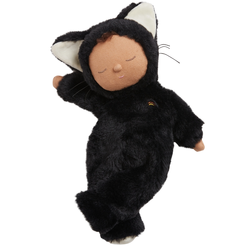 Olli Ella - Doudou Cozy Dinkum Black Cat Nox