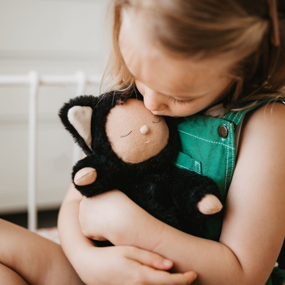 Doudou Cozy Dinkum Black Cat Nox (Olli Ella) - Image 1