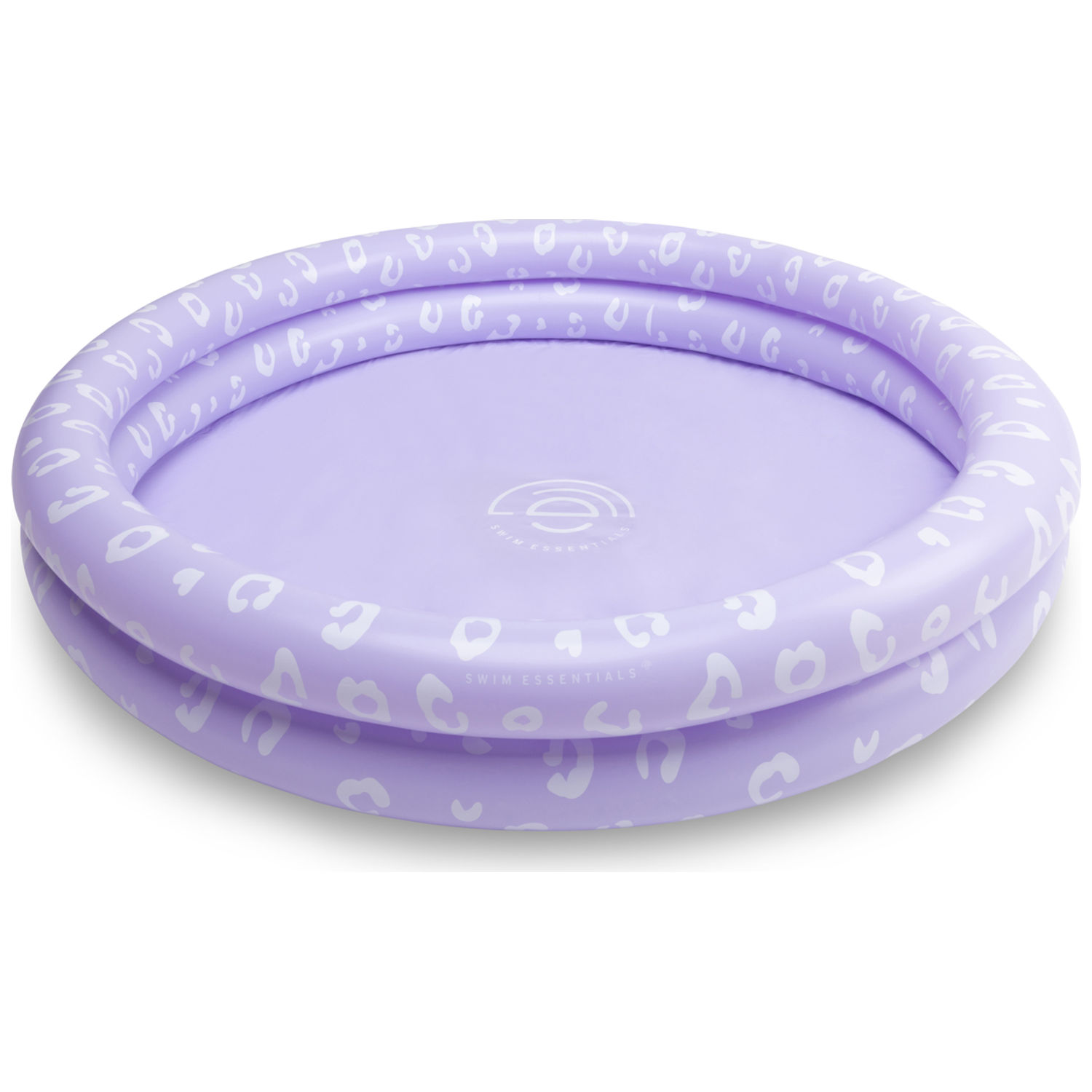 Swim Essentials - Piscine enfant Léopard lila (100 cm)