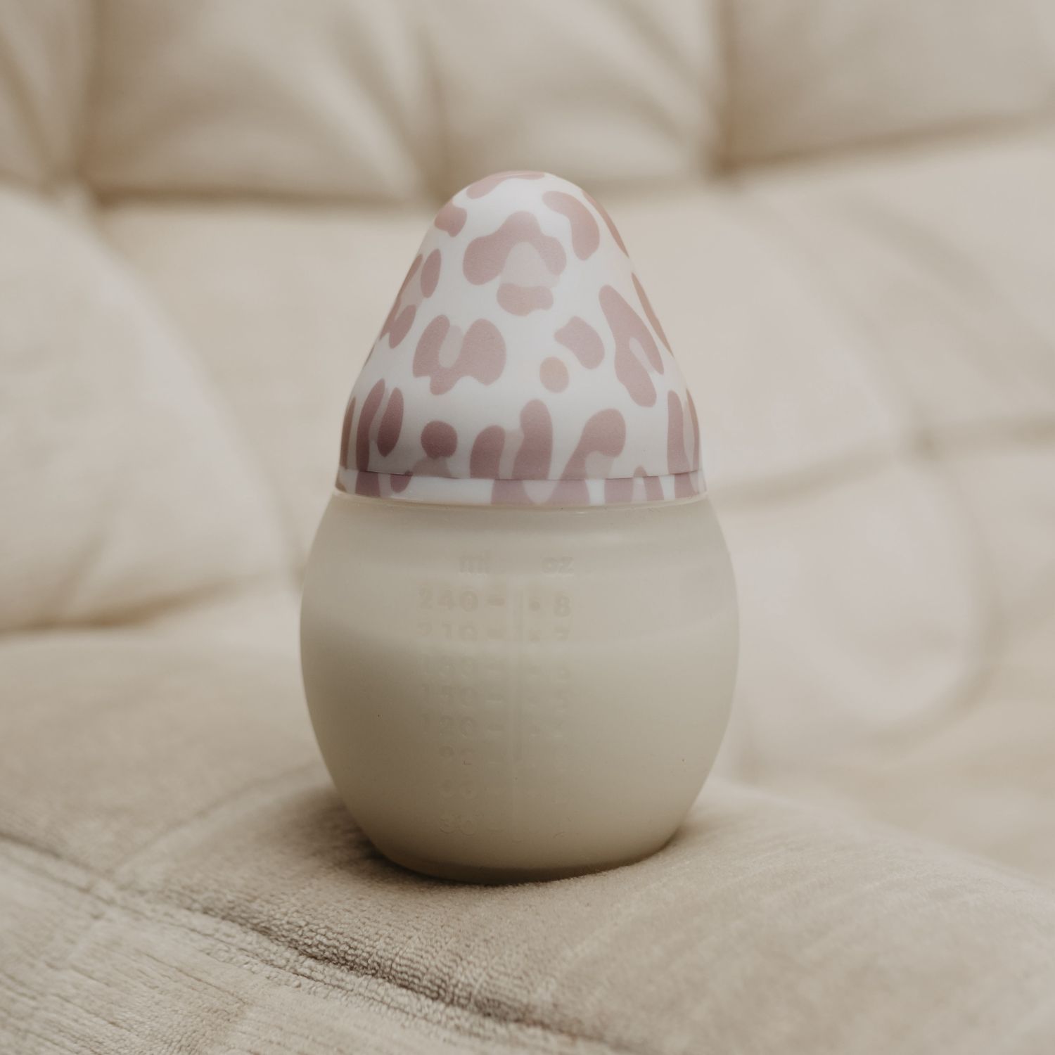 Biberon anti-colique en silicone Graouu Pink (150 ml) (Elhée) - Image 2