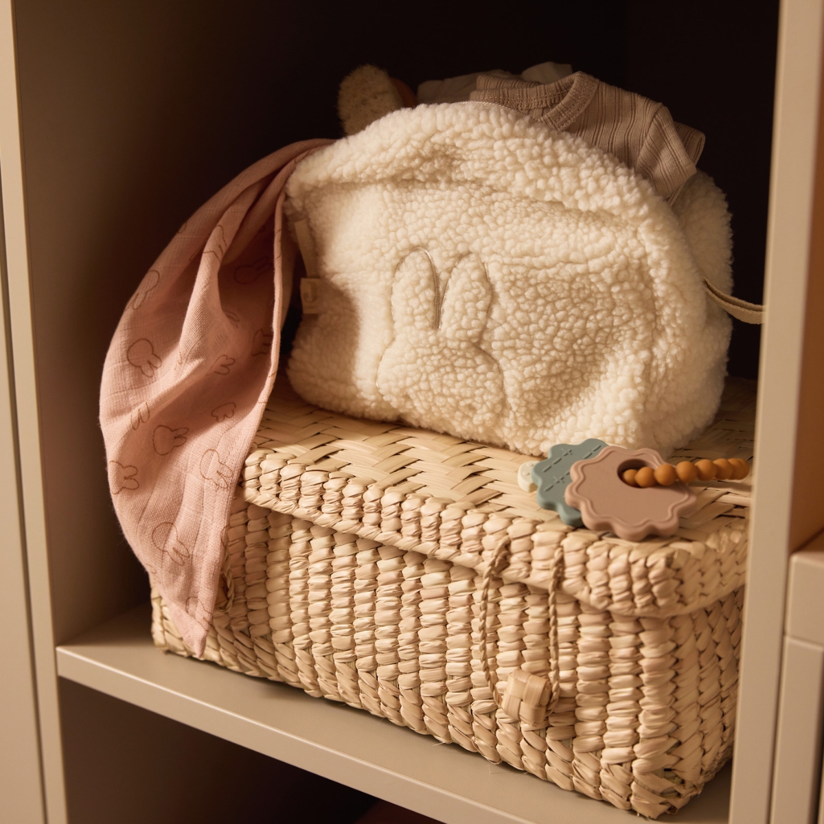 Trousse de toilette Teddy Miffy Oatmeal (Jollein) - Image 1