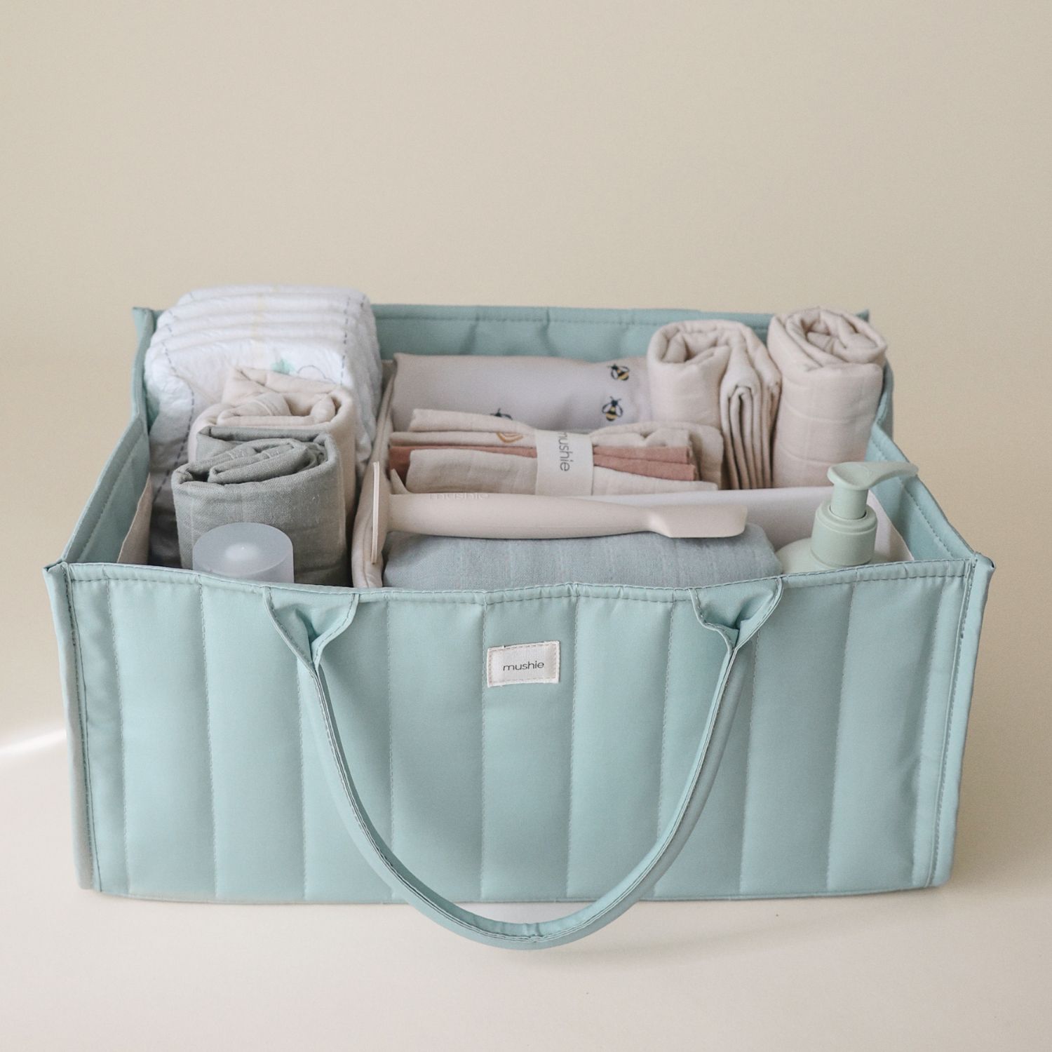 Panier à couches Roman Green (Mushie) - Image 2