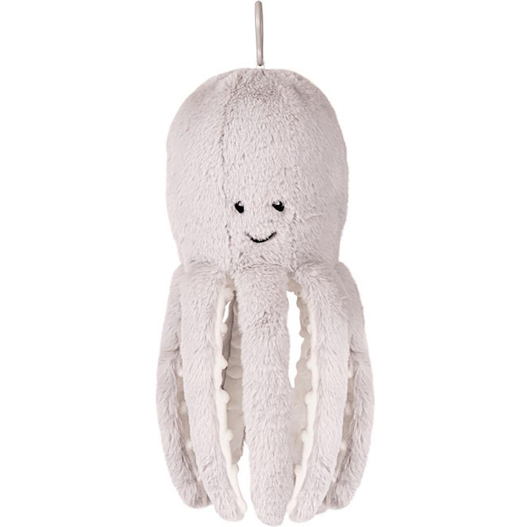 Peluche bruit blanc Olly la pieuvre grise (FLOW) - Image 5