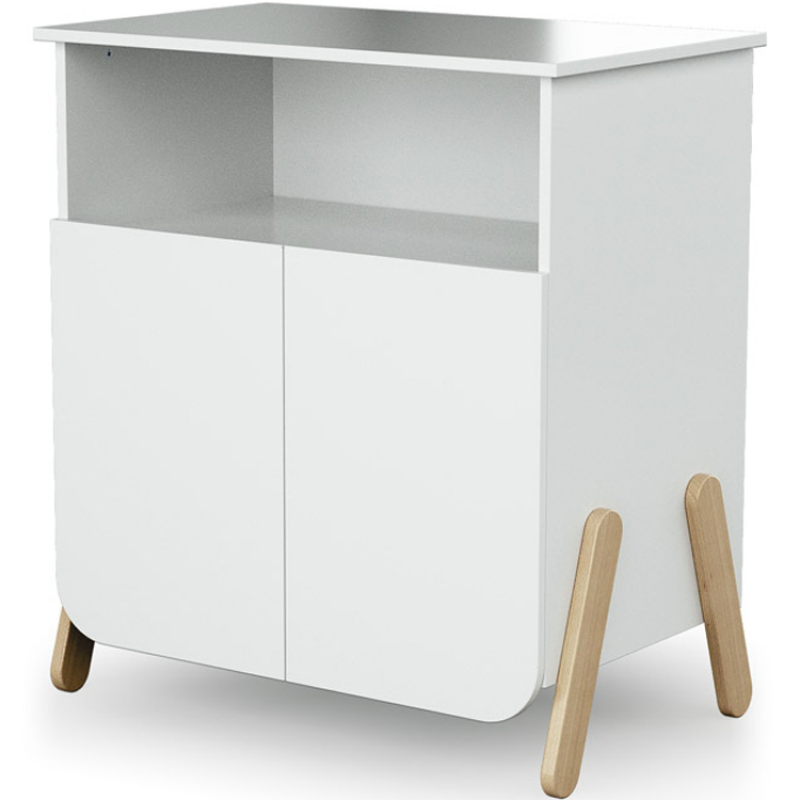 Commode à langer en bois de hêtre Pirate blanc (At4) - Image 3