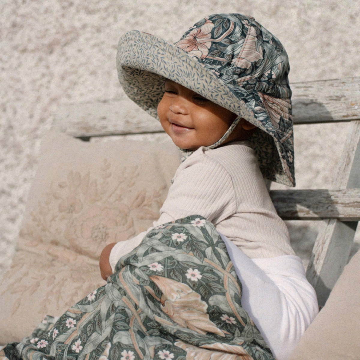 Chapeau anti-UV Pimpernel (6-12 mois) (Elodie Details) - Image 3