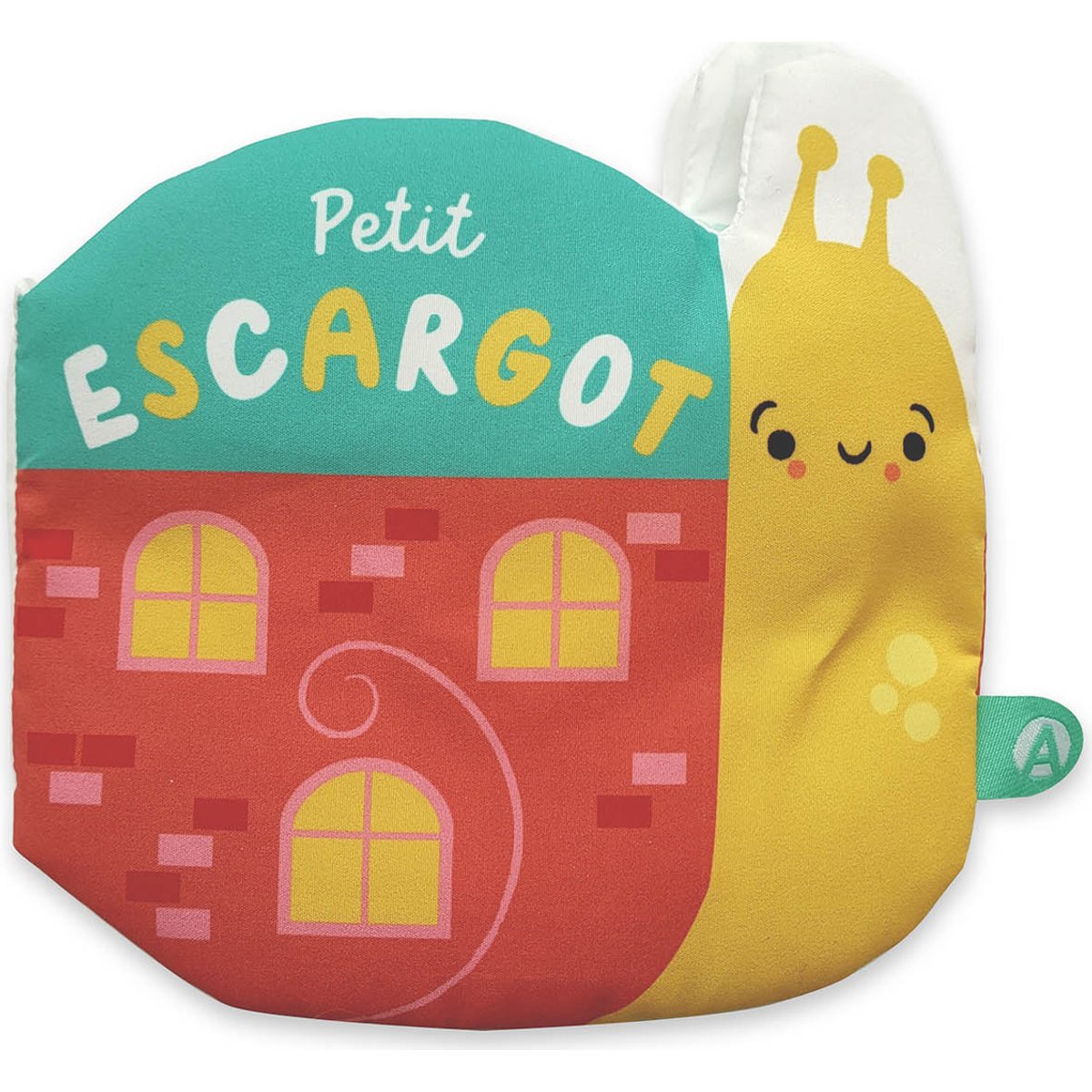 Livre en tissu Comptines accordéon - Petit escargot