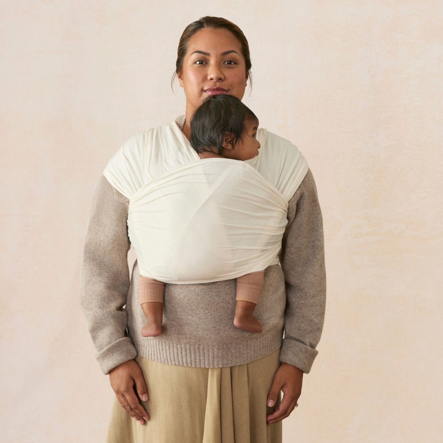 Echarpe de portage Aura Knit Cream (Ergobaby) - Image 3