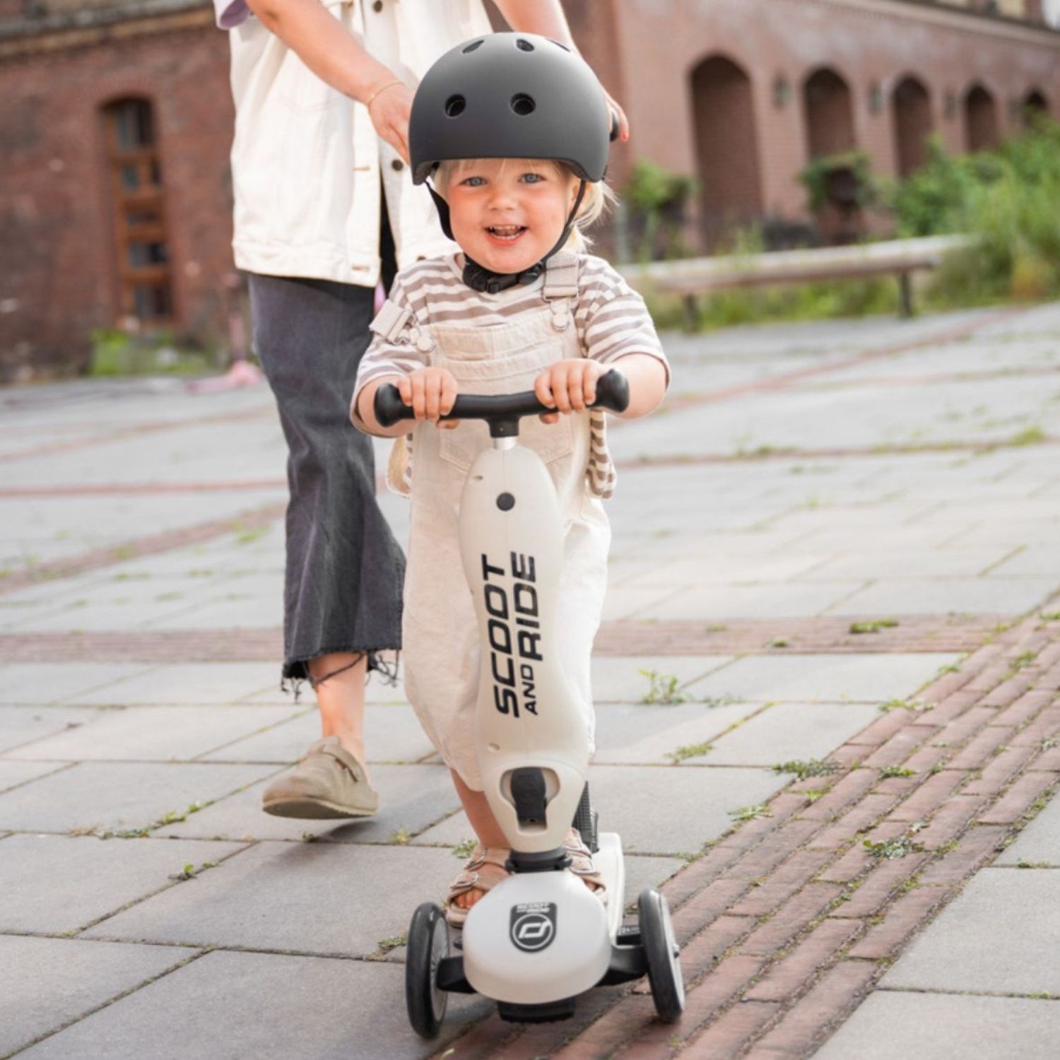 Porteur évolutif Highwaykick 1 Push and Go Ash (Scoot and ride) - Image 1