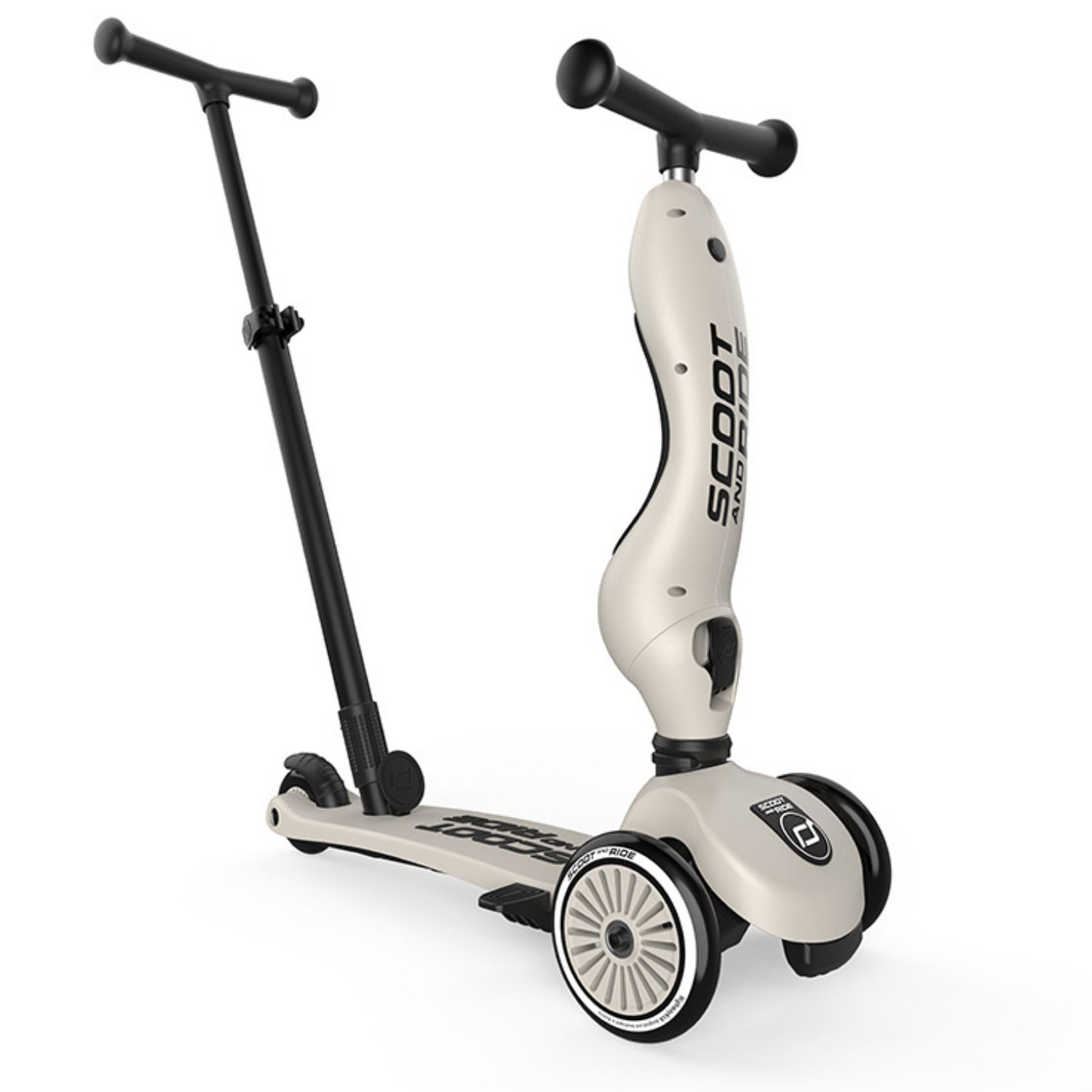 Porteur évolutif Highwaykick 1 Push and Go Ash (Scoot and ride) - Image 5