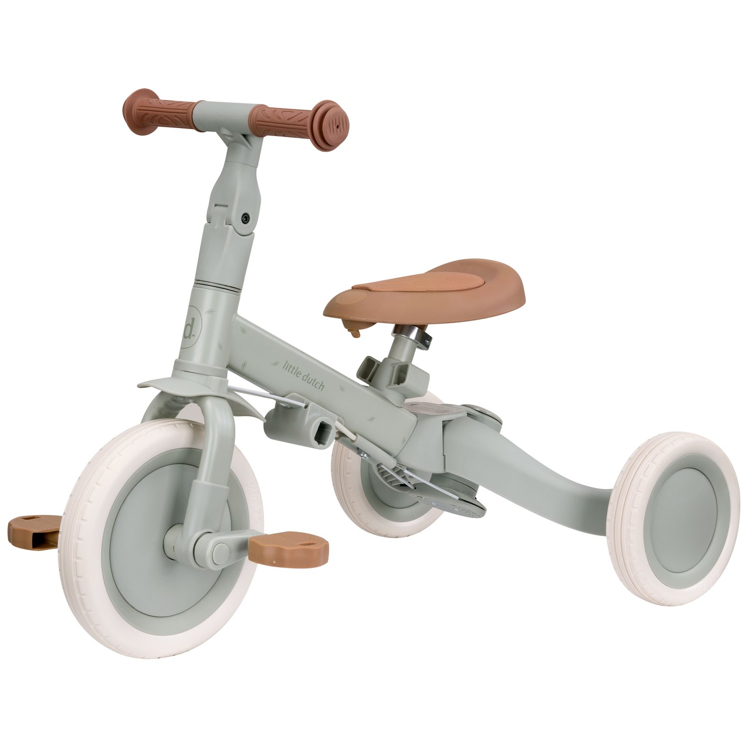 Little Dutch - Tricycle 4 en 1 Pure Sauge