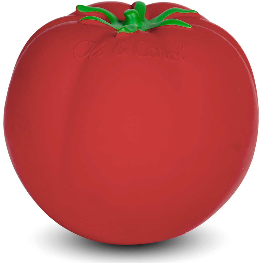 Balle sensorielle Tomate en caoutchouc naturel (Oli & Carol) - Image 1