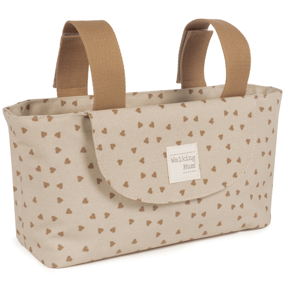 Sac à poussette coeurs Poppy Cannelle (Walking Mum) - Image 4