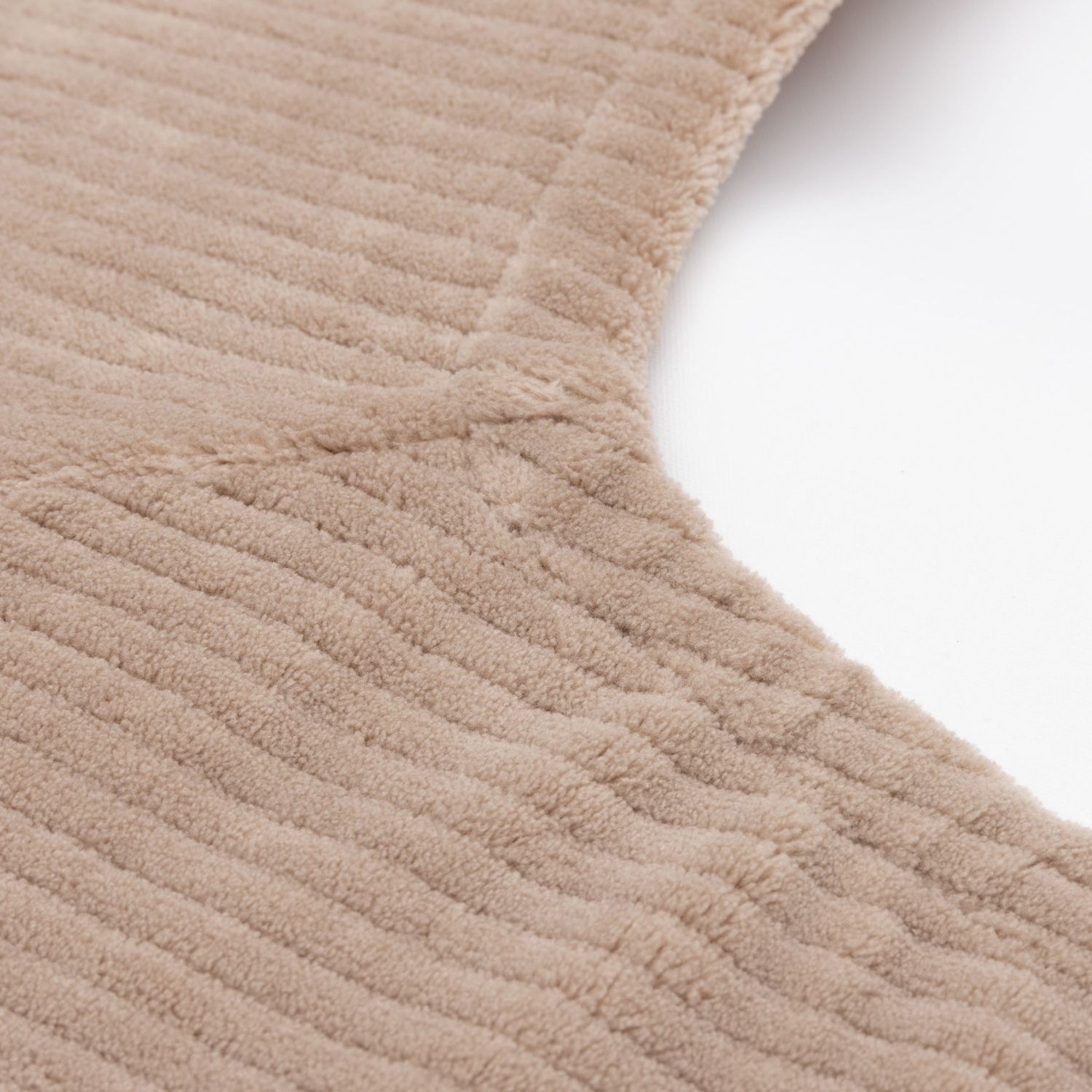 Housse matelas à langer en jersey Cloudy Rib Milky Coffee (50 x 70 cm) (Jollein) - Image 7