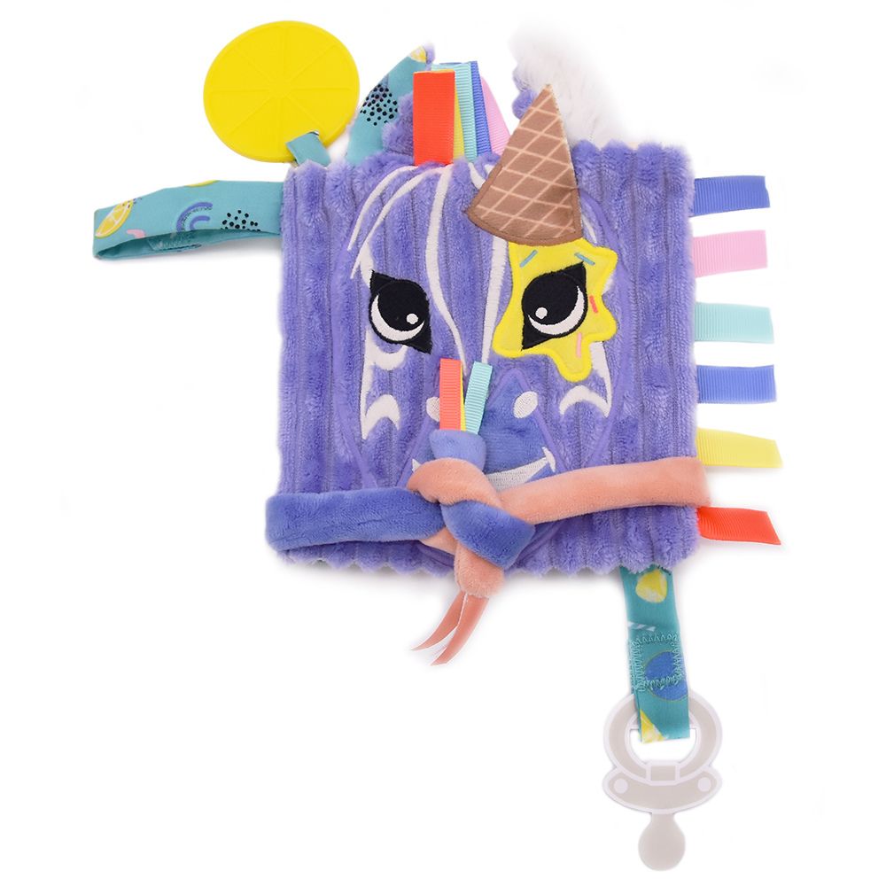 Livre d'éveil en tissu Kiprokos le zèbre