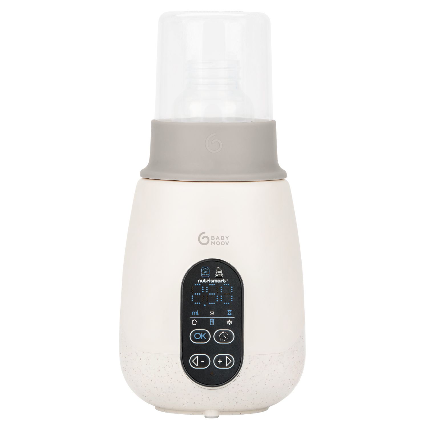 Chauffe biberon Nutrismart + Mineral Beige (Babymoov) - Image 1