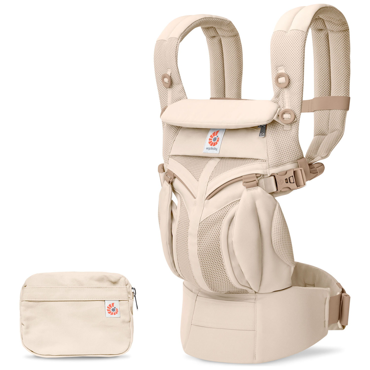Ergobaby - Porte bébé Omni Classic Mesh Natural Beige