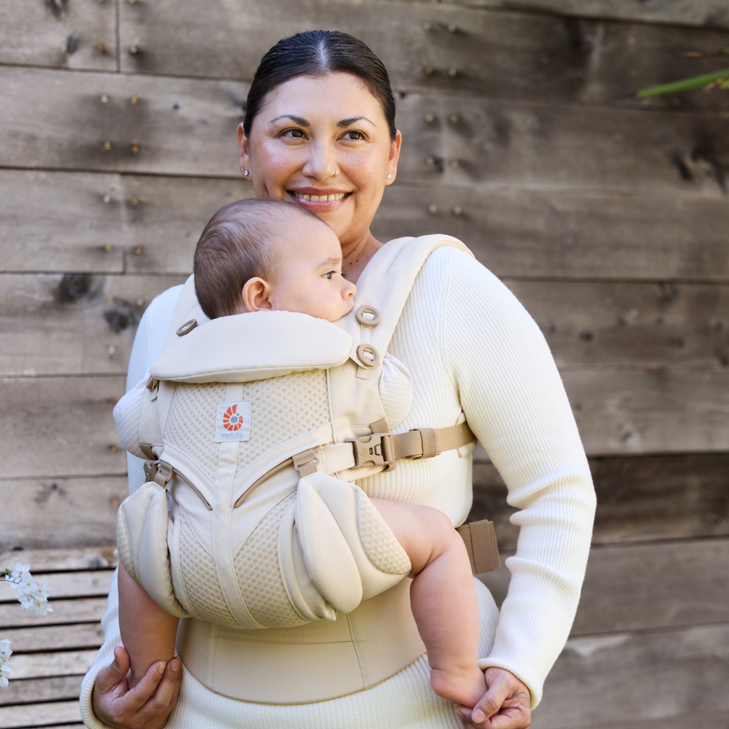 Porte bébé Omni Classic Mesh Natural Beige (Ergobaby) - Image 2
