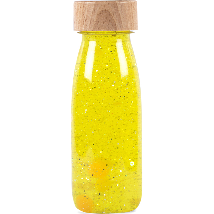 Bouteille sensorielle Float Jaune