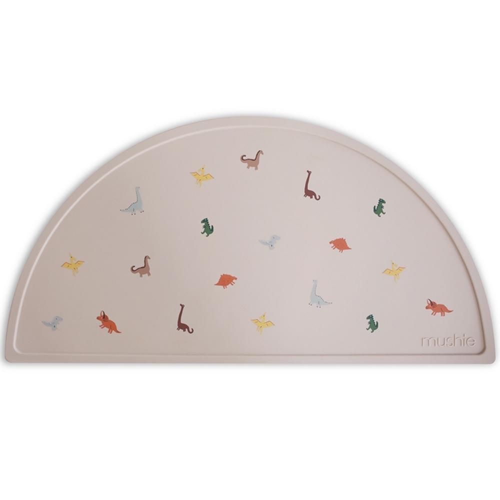 Set de table en silicone Dinosaure (Mushie) - Image 1