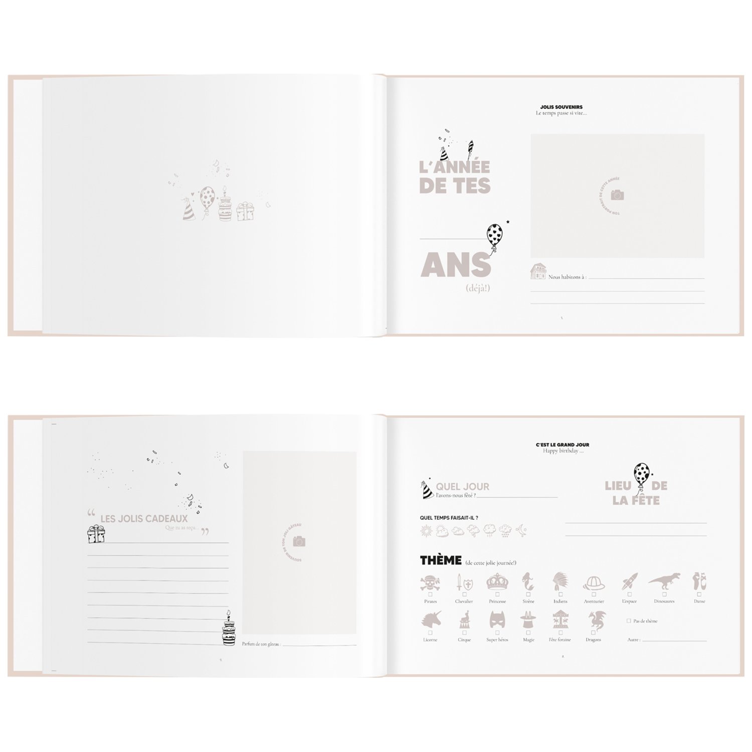 Livre Souvenirs de tes anniversaires (Zakuw) - Image 2